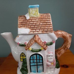 Christmas Teapot - Ceramic